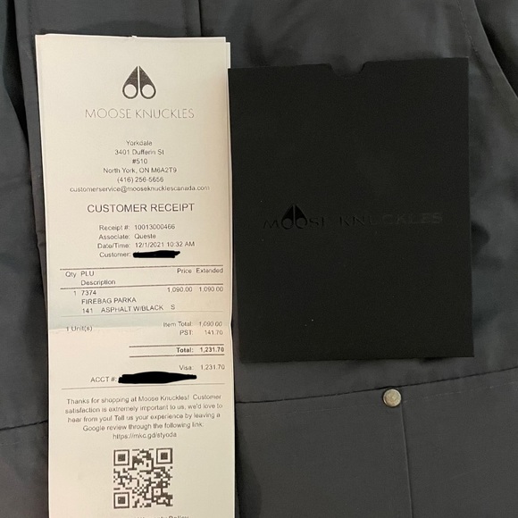Moose Knuckles Grey Firebag Parka - Picture 8 of 9